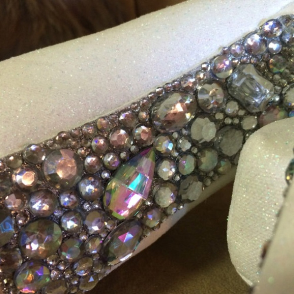 Custom wedding heels - Picture 2 of 4